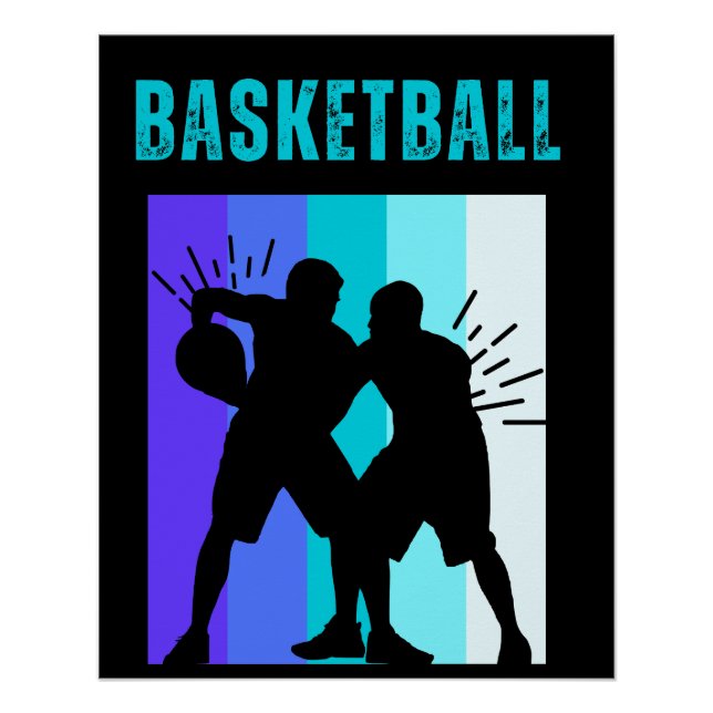Basketball Player Basketballer Sports Poster (Front)