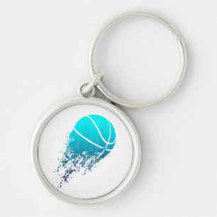 Basketball Player Bball Fan Baller Sports Keychain