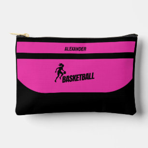 Basketball Player, Birthday Gift, Basketball Team  Accessory Pouch