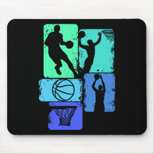 Basketball Player Boys Kids Men (2)  Mouse Pad