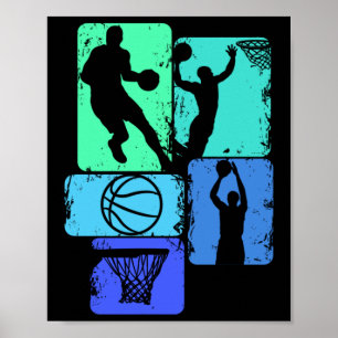 Basketball Player Boys Kids Men (2)  Poster