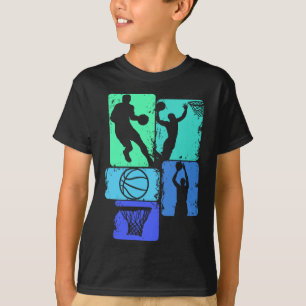 Basketball Player Boys Kids Men (2) T-Shirt