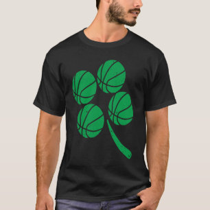 Basketball Player Coach Shamrock St Patricks Day I T-Shirt