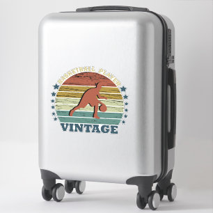 basketball player dribbling retro sunset style