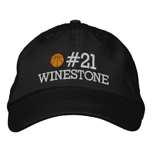 Basketball - Player - Family - SRF Embroidered Hat (Front)
