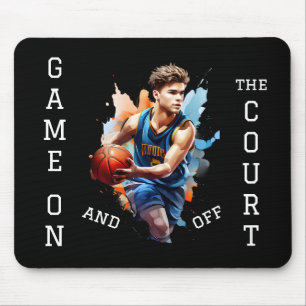 Basketball Player Game on  Mouse Pad