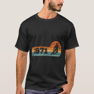 Basketball-player Game Vintage Born 1971 Birthday T-Shirt