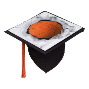 Basketball Player Graduation Cap Topper