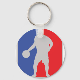 basketball player keychain