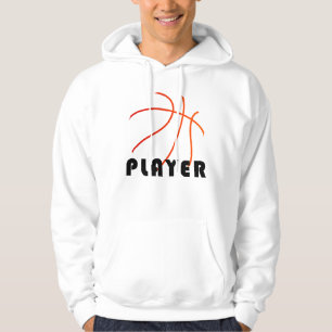 Basketball Player Mimimal Modern Design Hoodie