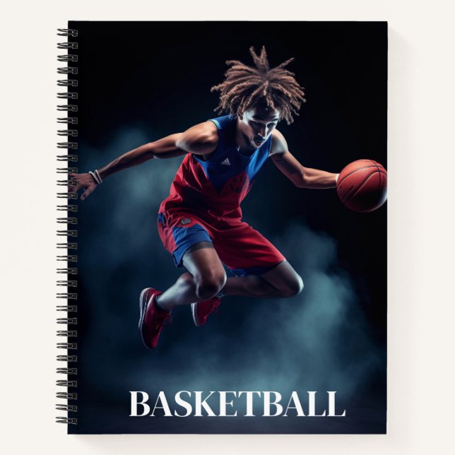 Basketball Player Notebook (Front)
