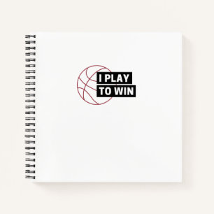 Basketball player notebook