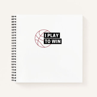 Basketball player notebook