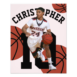 Basketball Player Photo Print