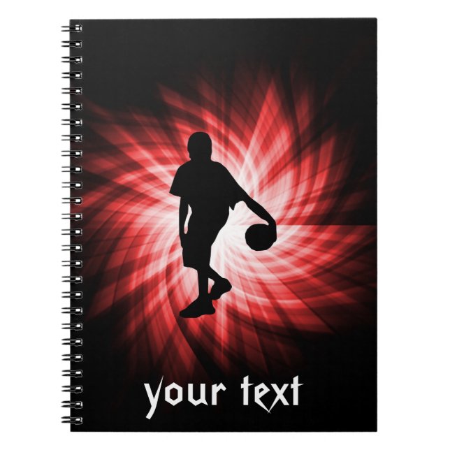 Basketball Player; Red Notebook (Front)