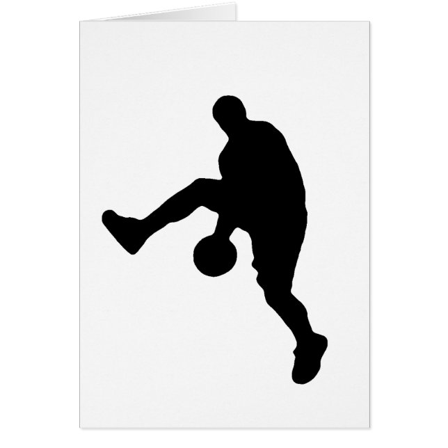 Basketball Player Silhouette (Front)