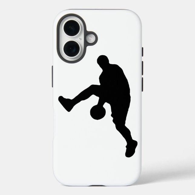 Basketball Player Silhouette Case-Mate iPhone Case (Back)