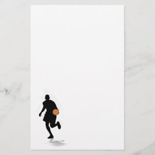 Basketball Player Stationery