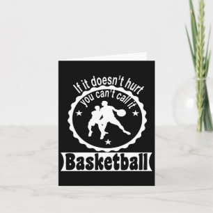Basketball Player Team Coach Sayings Gift Idea  Card