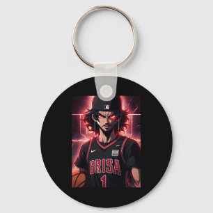 Basketball Player Top Keychain