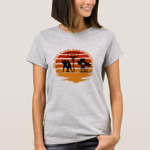 Basketball player vintage sunset T-Shirt