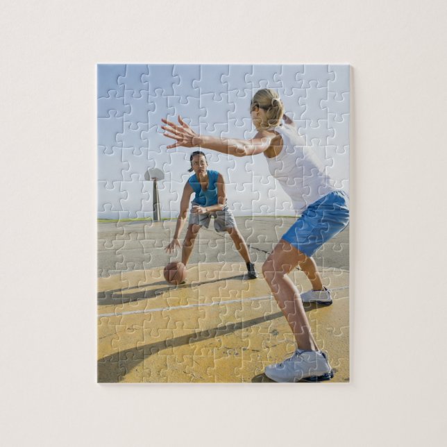 Basketball players 6 jigsaw puzzle (Vertical)