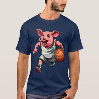 Basketball players Pig T-Shirt