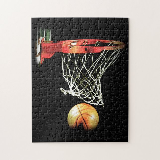 Basketball - Popular Sports Art Jigsaw Puzzle (Vertical)