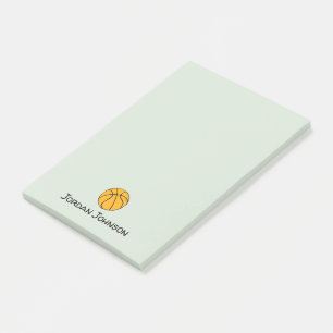 Basketball Post-it Notes