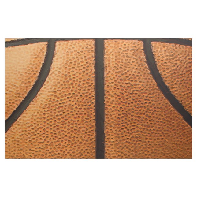 Basketball Print Pattern Background Fabric (Yard)