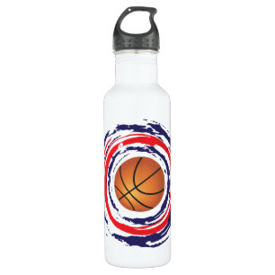 Basketball Red Blue And White 710 Ml Water Bottle