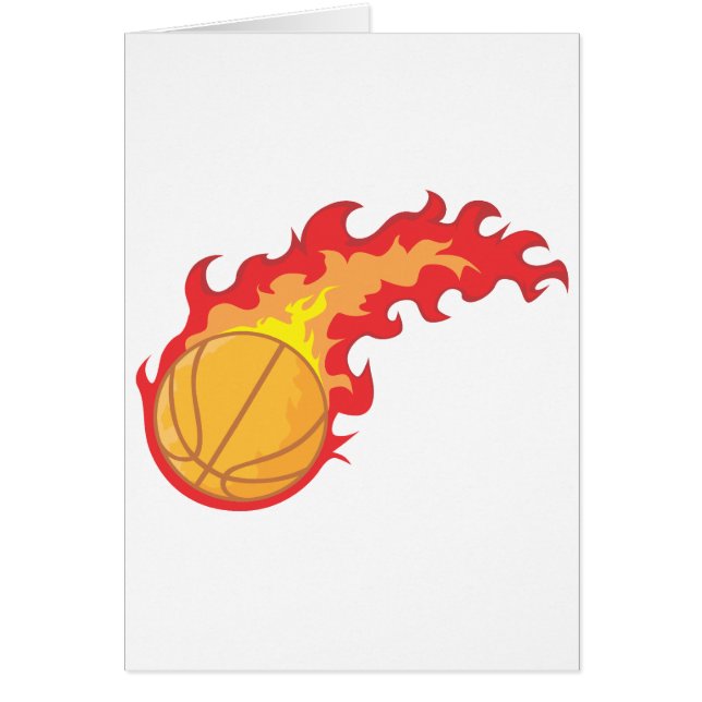 Basketball Red Fire Shirt (Front)