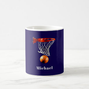 Basketball Replace with Your Name Coffee Mug