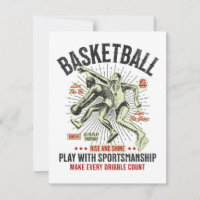 Basketball - Rise & Shine Play With Sportsmanship