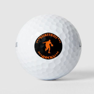 BASKETBALL ROCKS! GOLF BALLS