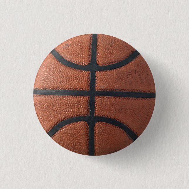 Basketball Round 1 Inch Round Button (Front)