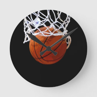 Basketball Round Clock