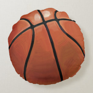 Basketball Round Pillow