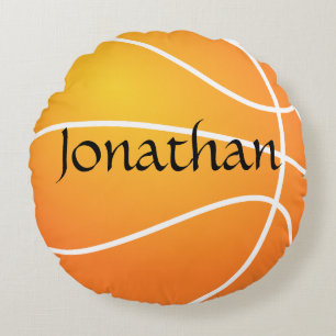 Basketball Round Pillow