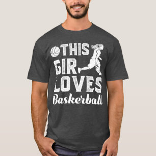 Basketball Saying  Teenage Girl T-Shirt
