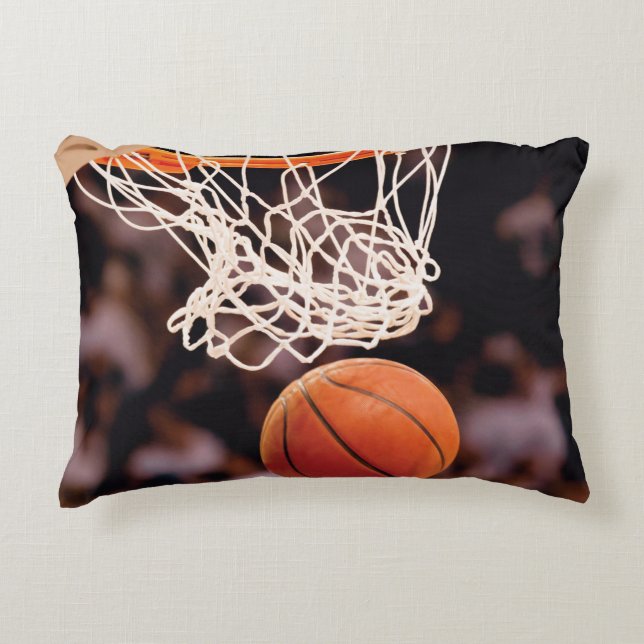 Basketball Scoring Accent Pillow (Front)