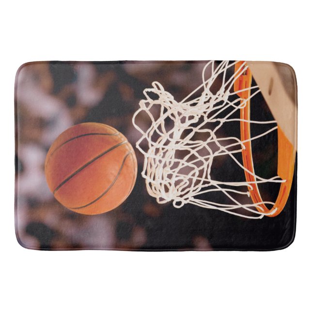 Basketball Scoring Bath Mat (Front)