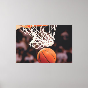 Basketball Scoring Canvas Print