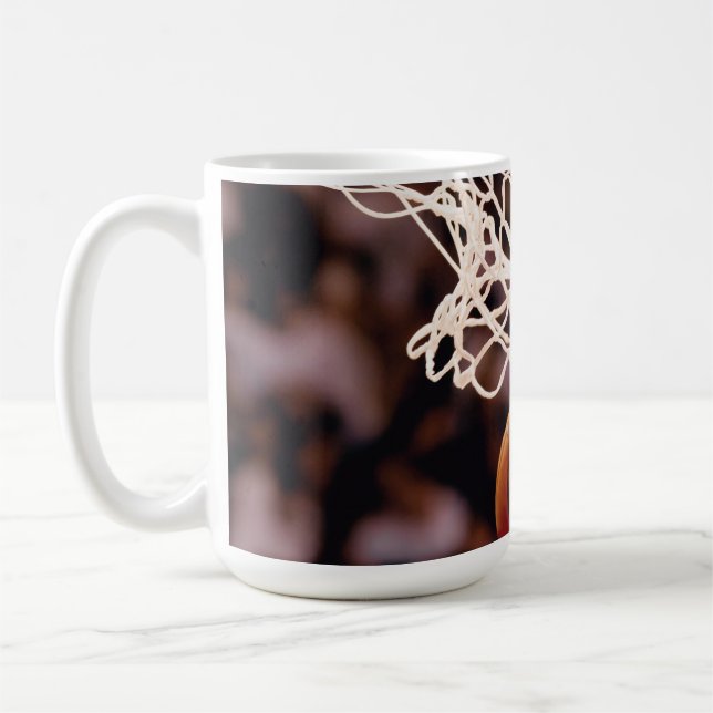 Basketball Scoring Coffee Mug (Left)