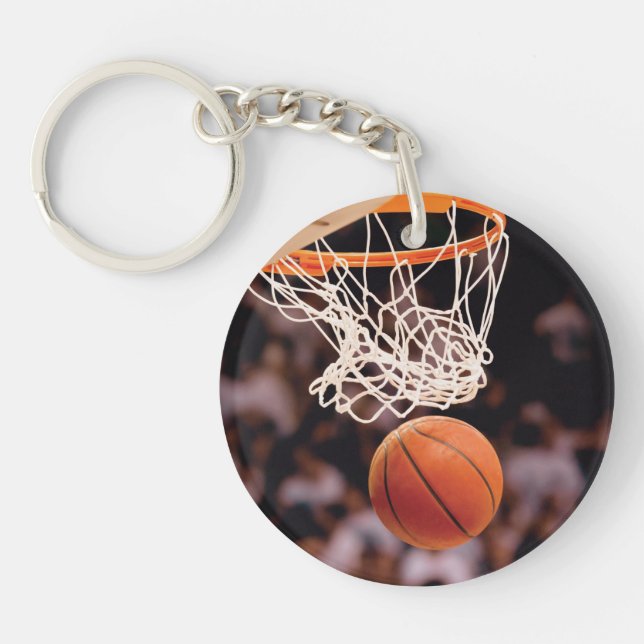 Basketball Scoring Keychain (Front)