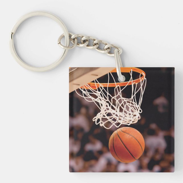 Basketball Scoring Keychain (Front)
