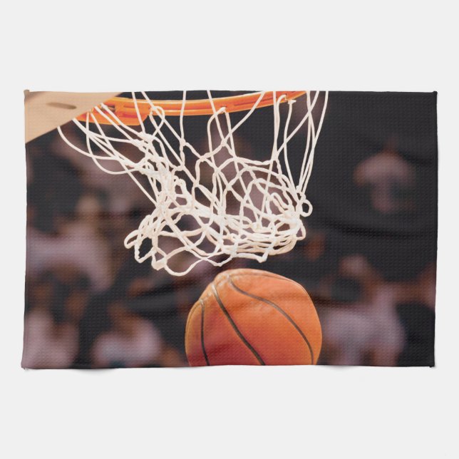 Basketball Scoring Kitchen Towel (Horizontal)