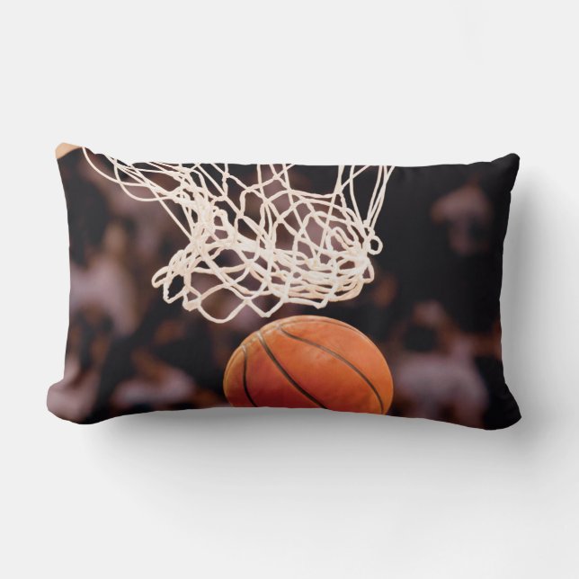 Basketball Scoring Lumbar Pillow (Front)