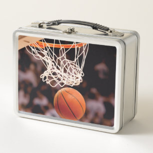 Basketball Scoring Metal Lunch Box