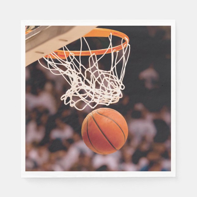 Basketball Scoring Napkin (Front)